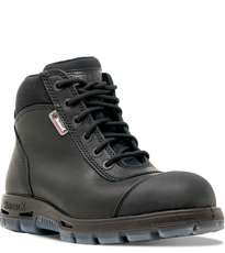 Redback Safety Boot Black Leather Lace Up USCBZS