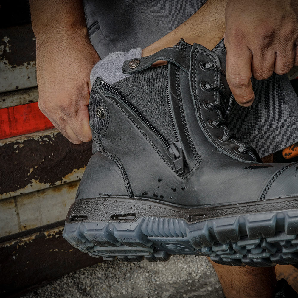 Lace Up Safety Boot by Redback