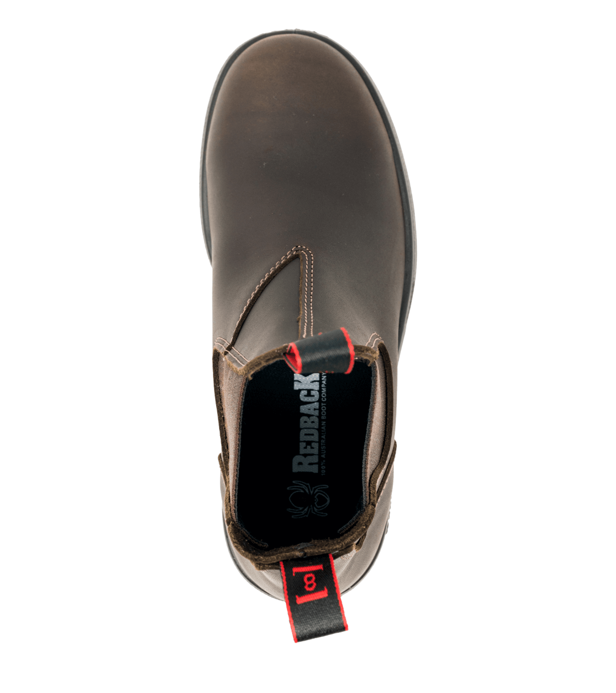 Redback Dealer Boot Brown Leather UNPU