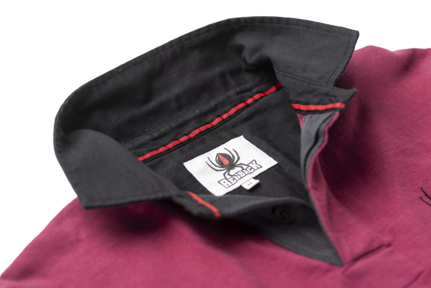 Redback Rugby Shirt Burgundy