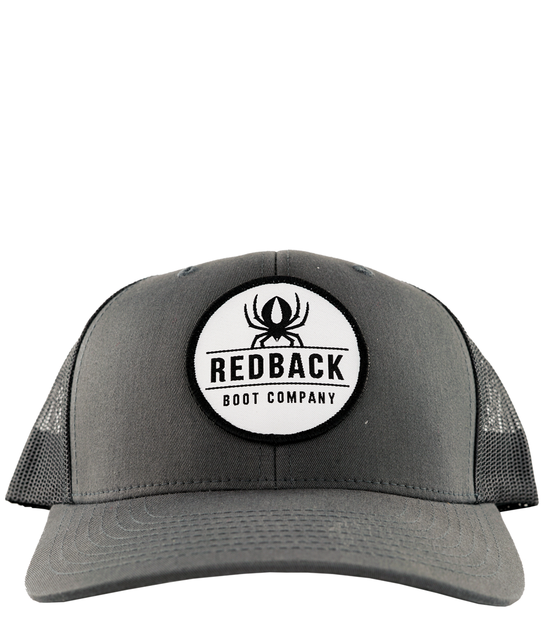 Redback | Retro Trucker Hat Charcoal