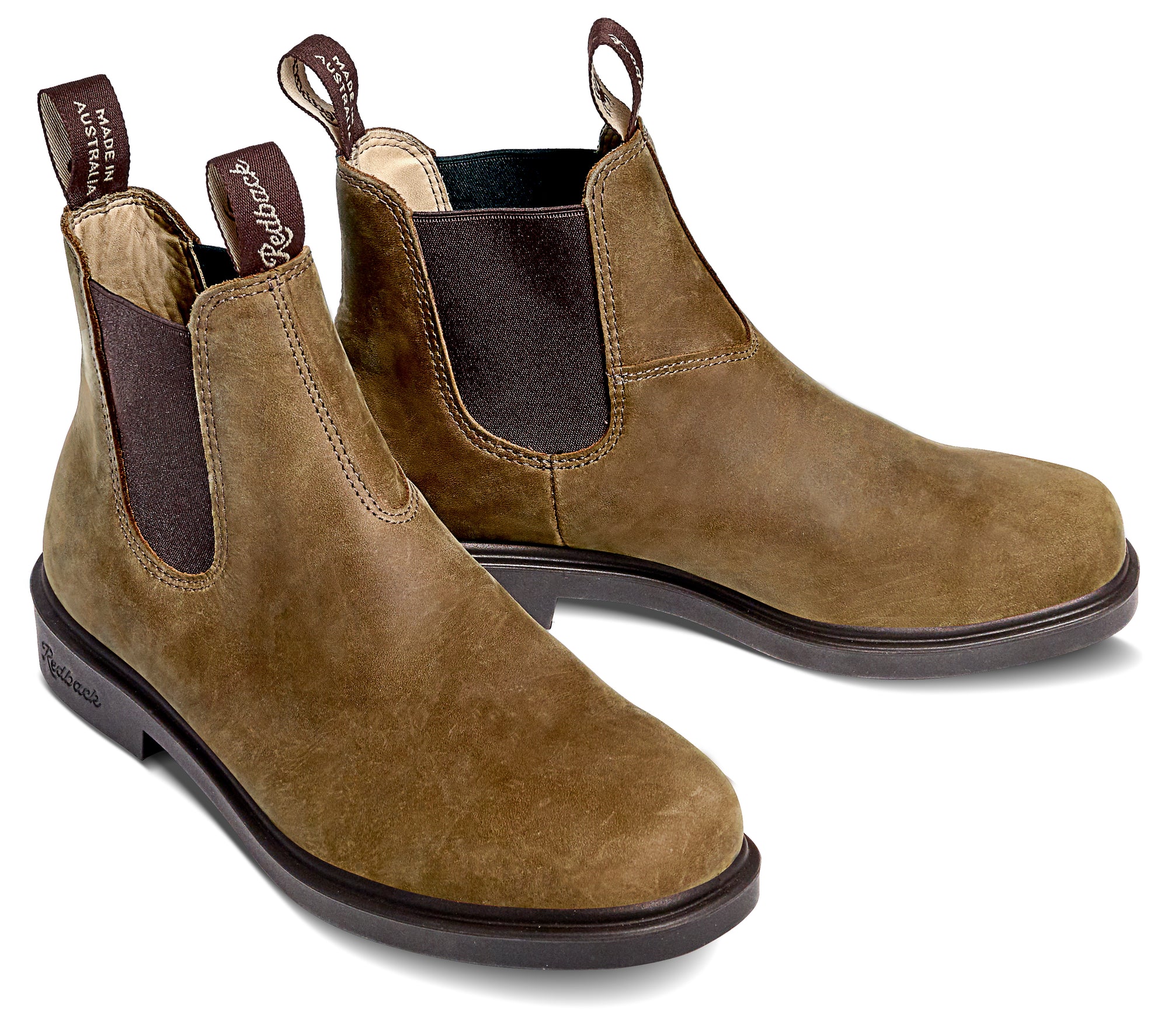 Redback Boots | Whistler Dress Boot Pipeline Tan Nubuck (RWPT)