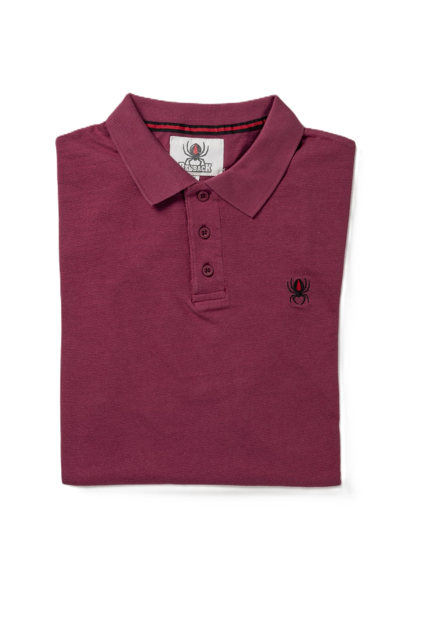 Redback Polo Shirt Burgundy