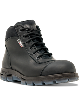 Redback Safety Boot Black Leather Lace Up USCBZS
