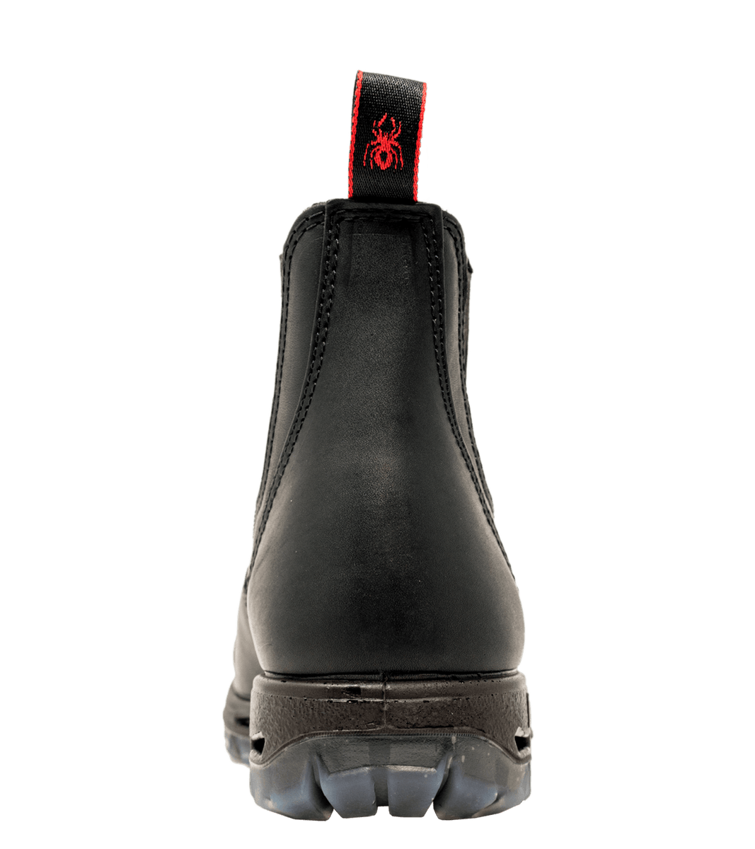 Red Backing Redback Boots | HD Safety Boots with Scuff Cap Black (USBBKSC ...